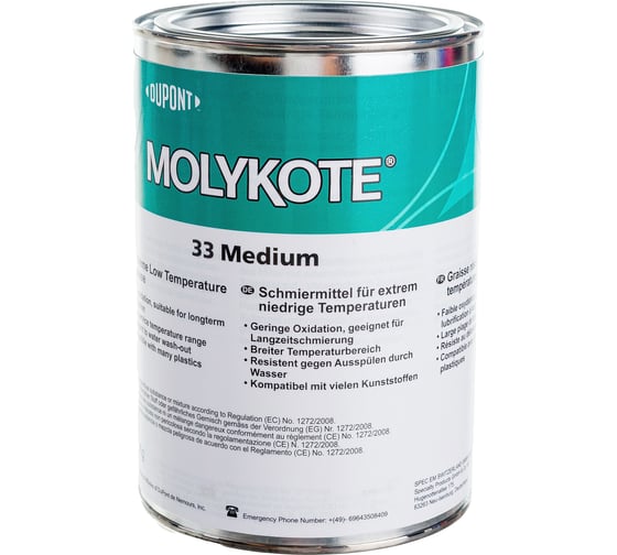 Пластичная смазка Molykote 33 Medium 1 кг 4045745