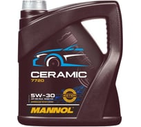 Синтетическое моторное масло MANNOL CERAMIC 5W30 4 л. 5W-30 77204