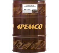Синтетическое моторное масло Pemco 345 5W30 60 л. 5W-30 PM0345-60-E