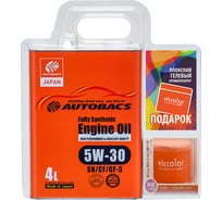 Моторное масло AUTOBACS FS 5W30 SN/CF/GF-5 (комплект) A01508401-530VIC
