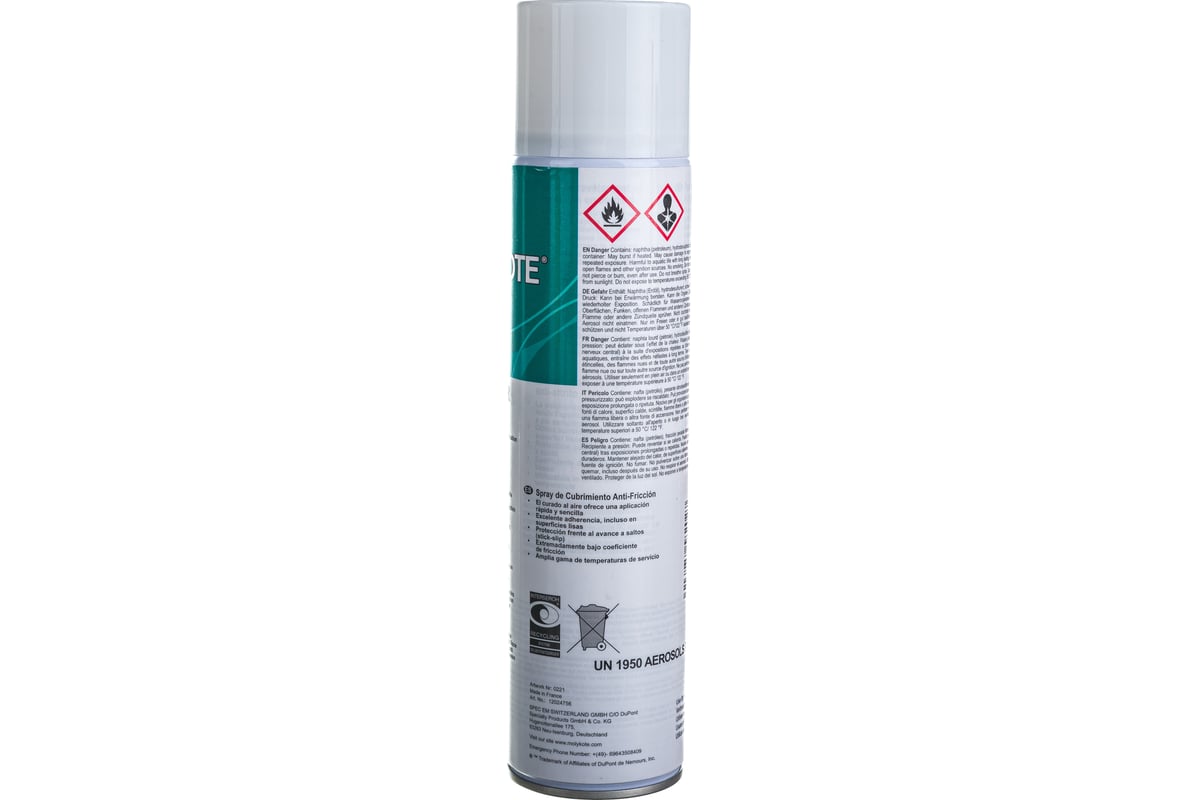 Антифрикционное покрытие MOLYKOTE D-321 R Spray 4126716 - выгодная цена .