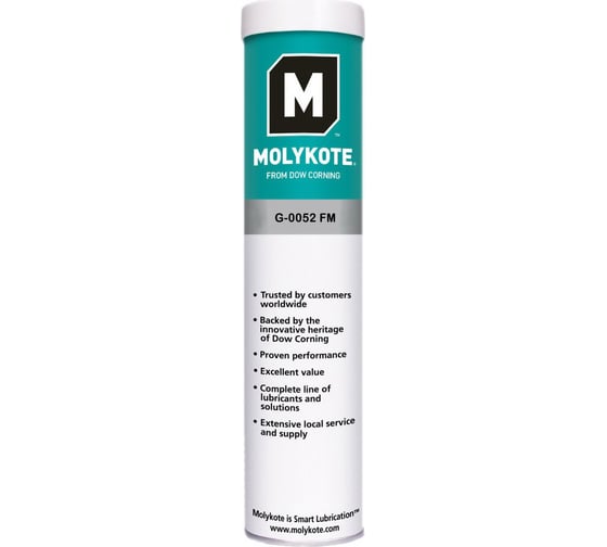 Пластичная смазка с пищевым допуском Molykote G-0052 FM, 380 г 4056970