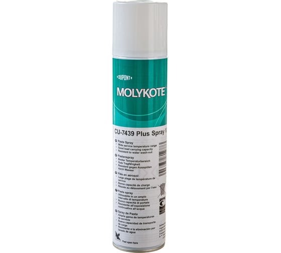 Паста Molykote Cu-7439 Plus Spray, 400 мл 12024760