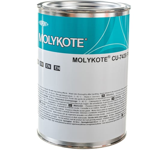 Паста Molykote Cu-7439 Plus, 1 кг 12020323