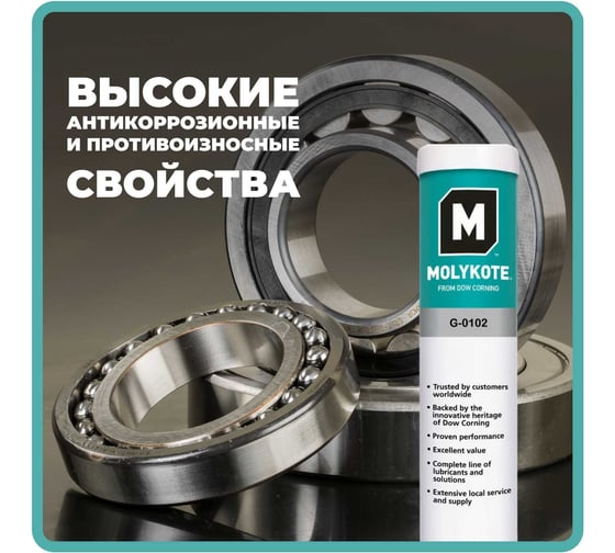 Пластичная смазка Molykote G-0102, 400 г 4045337