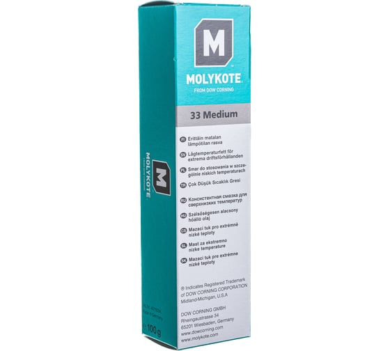 Пластичная смазка Molykote 33 Medium, 100 г 4016024