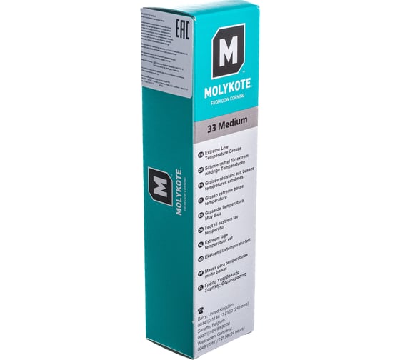 Пластичная смазка Molykote 33 Medium, 100 г 4016024