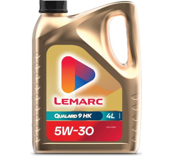 Масло моторное синтетическое QUALARD 9 HK 5W30, канистра 4 л Lemarc 12200501