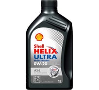 Моторное масло Shell Helix Ultra Professional AS-L 0W-20 кан. 1л 550055735
