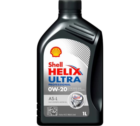 Моторное масло Shell Helix Ultra Professional AS-L 0W-20 кан. 1л 550055735