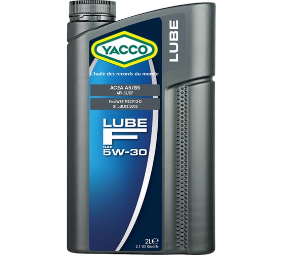 Моторное масло YACCO LUBE F 5W30, 2 L 304924