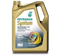 Моторное синтетическое масло Petronas SYNTIUM 5000 AV 5W30, 5 л, ACEA C3, VW 504-507 70723M12EU 70950M12EU
