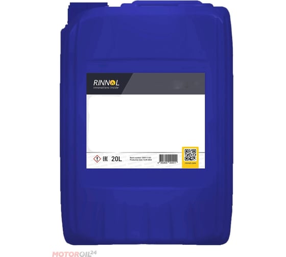 Масло трансмиссионное минеральное RINNOL TOP GEAR ATF DX III e20L 192360