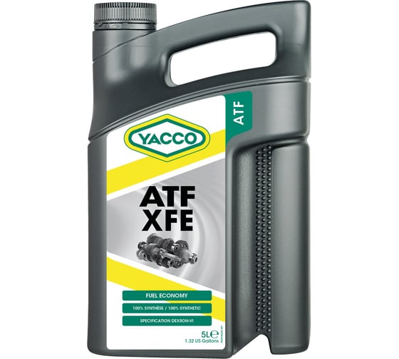 Трансмиссионное масло для АКПП YACCO ATF X FE 5 л 353922
