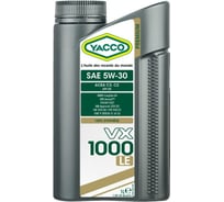 Масло моторное YACCO VX 1000 LE 5W30, 1 л 307125