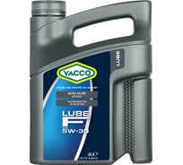 Моторное масло YACCO LUBE F 5W30, 4 л 304928