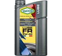 Моторное масло YACCO LUBE FR 5W40, 2 л 305424