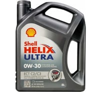 Моторное масло Shell Helix Ultra ECT C2/C3 0W-30, канистра 5л 550046307T124