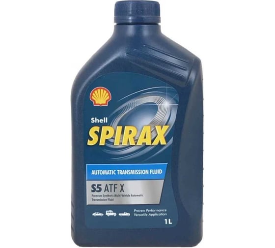Трансмиссионное масло Shell Spirax S5 ATF X канистра 1л 550056389
