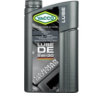 Моторное масло YACCO LUBE DE 5W30, 2 л 305524