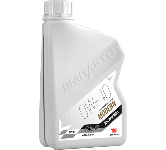 Масло моторное ВМПАВТО Modern 0w40 (A3/B4, SP), канистра 1л. 9320 1