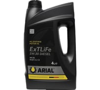 Масло моторное ExTLiFe Diesel 5W-30 (4л) ARIAL AR032053030