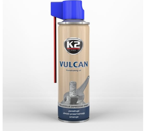 Средство для откручивания прикипевших соединений K2 PRO VULCAN аэрозоль, 500 мл W115
