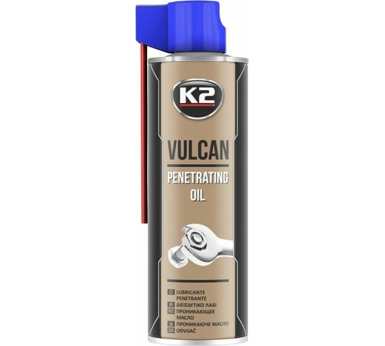 Средство для откручивания прикипевших соединений K2 PRO VULCAN аэрозоль, 250 мл W117