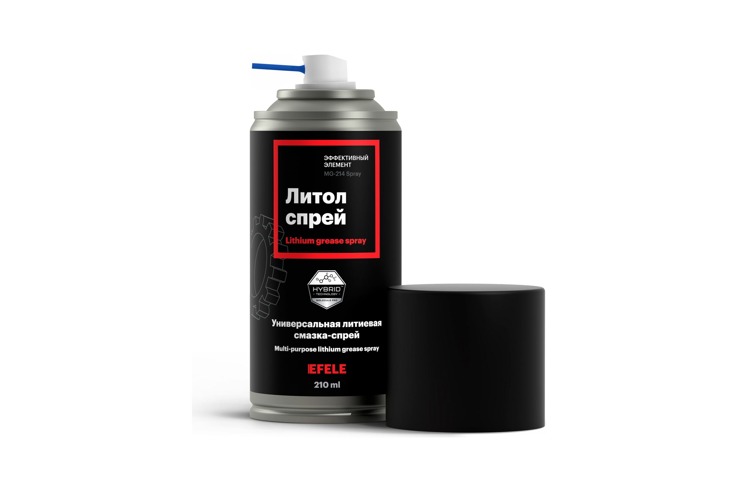 УниверсальнаялитиеваясмазкаEFELEЛитолСпрей,210мл0097640