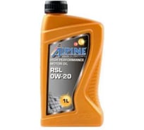 Масло моторное синтетическое Alpine RSL 0W-20 1L 100191