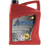 Масло моторное синтетическое Alpine Special F Eco 5W-20 5L 101412