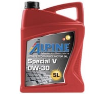 Масло моторное синтетическое Alpine Special V 0W-30 5L 101642