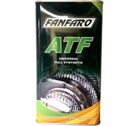 Трансмиссионое масло для акпп FANFARO ATF, 4 литра metal FF8602-4ME