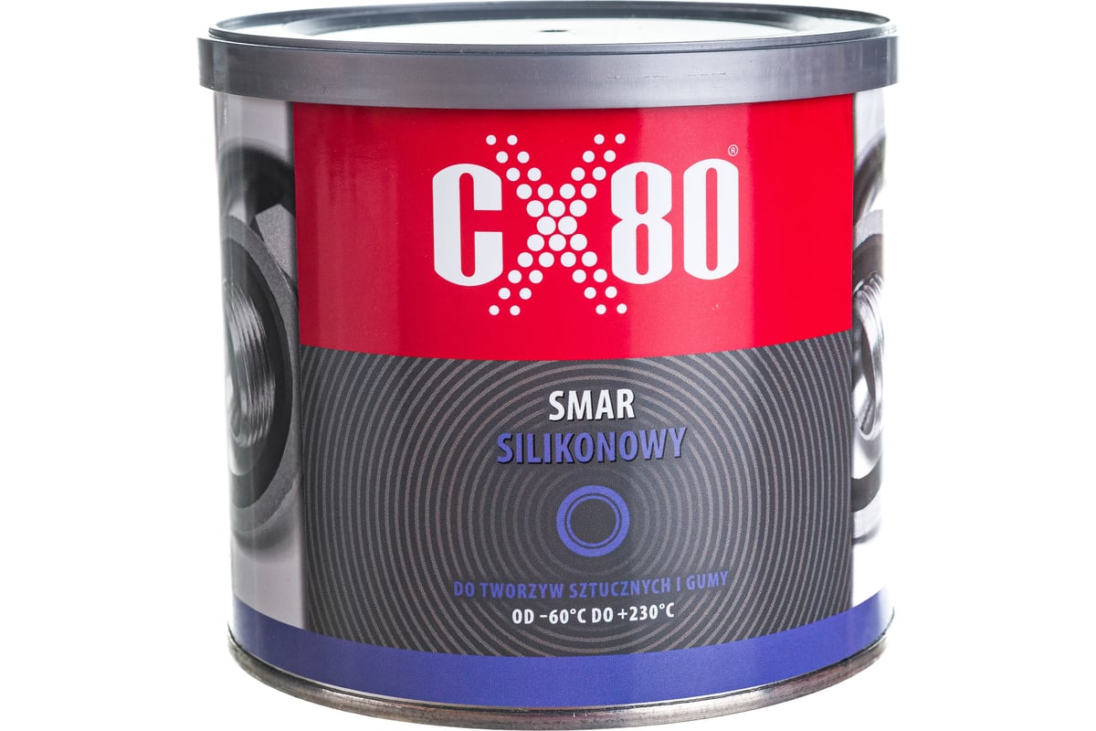 Смазка CX80 силиконовая консистентная SILICONE GREASE NSF 500G 020 .