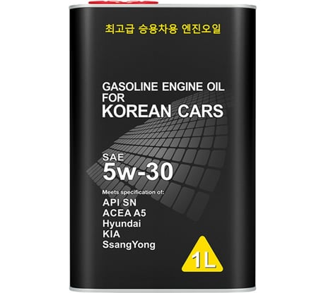 Синтетическое моторное масло FANFARO Korean Cars 5w-30, 1 л FF6714-1 ME