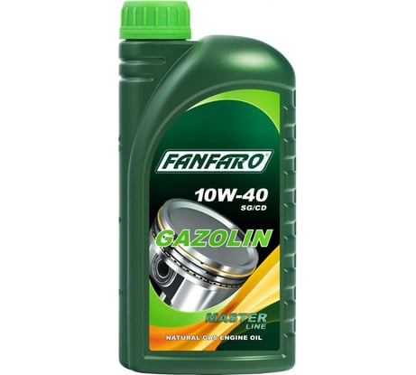 Полусинтетическое моторное масло FANFARO GAZOLIN 10 w-40, 1 л FF112156-0001V0