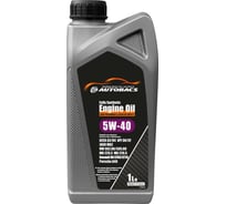 Моторное масло AUTOBACS 5W-40, ENGINE OIL FULLY SYNTHETIC, ACEA A3/B4, API SN/CF, 1 л A00032741