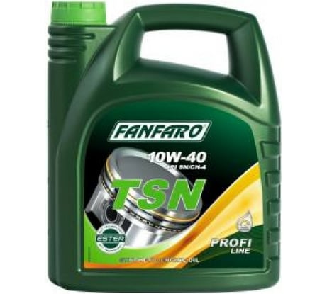 Моторное масло FANFARO TSN синтетическое, 10w-40, 4 л FF6704-4