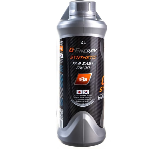 Масло G-ENERGY Synthetic Far East 0W-20 4л 253142536