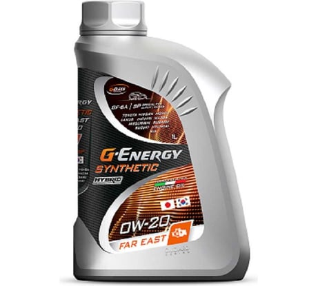Масло G-ENERGY Synthetic Far East 0W-20 1л 253142535