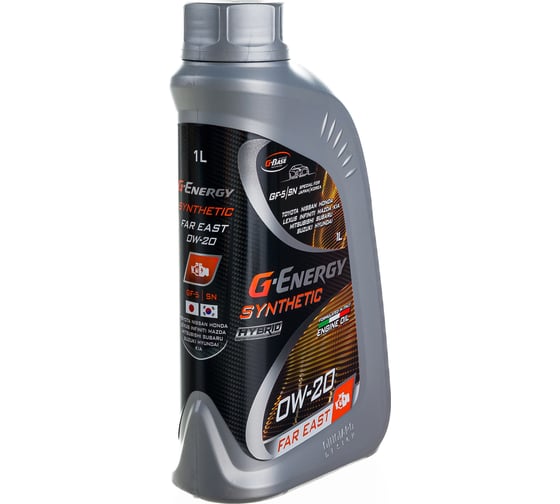 Масло G-ENERGY Synthetic Far East 0W-20 1л 253142535