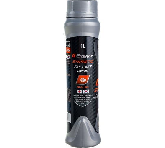 Масло G-ENERGY Synthetic Far East 0W-20 1л 253142535