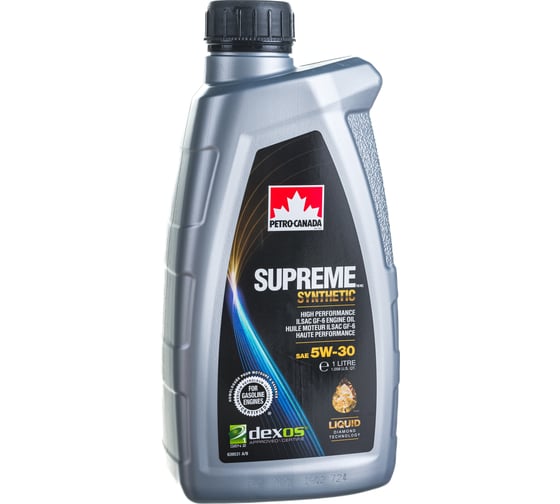 Моторное масло PETRO-CANADA SUPREME SYNTHETIC 5W-30 1л MOSYN53C12