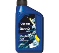 Моторное масло URANIA DAILY синтетическое 5W-30, 1 л, IVECO 18-1811 CLASSE S1 Petronas 71523EH8EU