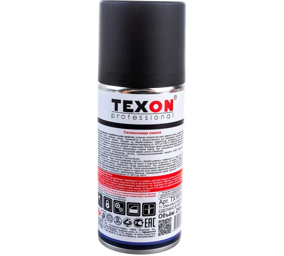 Смазка силиконовая TEXON Proffesional 210мл аэр. баллон1111259 ТХ181506