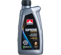 Моторное масло PETRO-CANADA SUPREME SYNTHETIC 0W-20 1л MOSYN02C12
