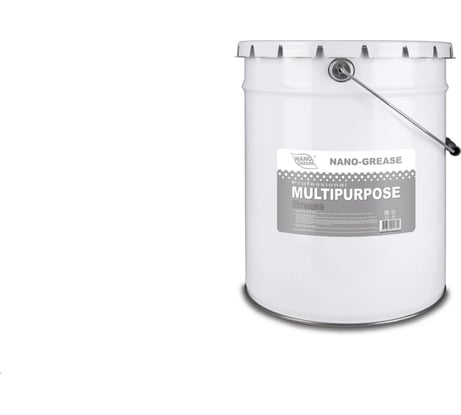 Универсальная многофункциональная смазка NANO GREASE GREY MULTIPURPOSE Grease, 18 кг 4981/Ф