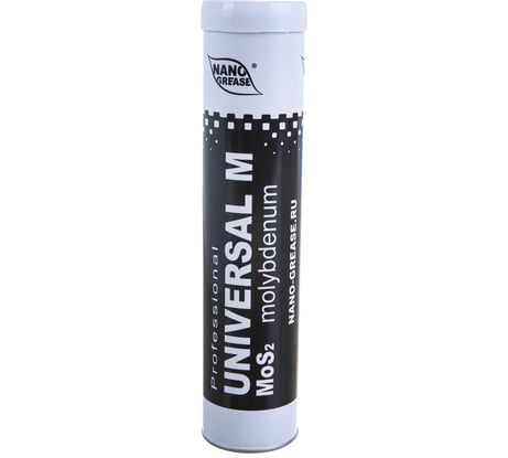 Смазка с дисульфидом молибдена NANO GREASE BLACK UNIVERSAL M MoS2 Grease черная, 0.4 кг 4959/Ф