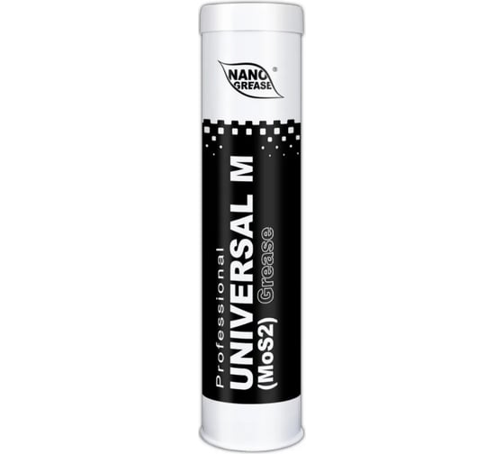 Смазка с дисульфидом молибдена NANO GREASE BLACK UNIVERSAL M MoS2 Grease черная, 0.4 кг 4959/Ф