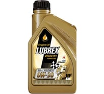 Моторное масло LUBREX VELOCITY NANO MS 0W-30, 1л 212110